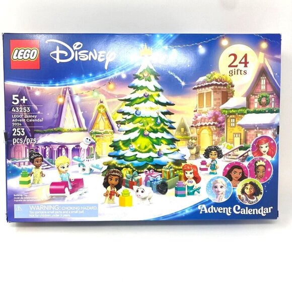 Lego 43253 Disney Advent Calendar 2024 Game Board Princesses 253 Pcs - Picture 2 of 8